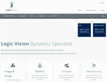 Tablet Screenshot of logicvision.nl